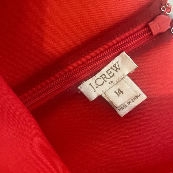 Beautiful J Crew dress with scallop details - Picture 4 of 4